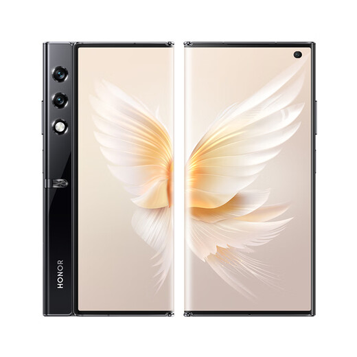 [95% neu] Honor V-Geldbeutelklappbildschirm 8,6 mm Ultra-Licht und dünn 2K Ultra-Definition großer Bildschirm 16+512 Ya Schwarzes Foto 5G AI Smartphone [Qualitätsinspektionsbericht]
