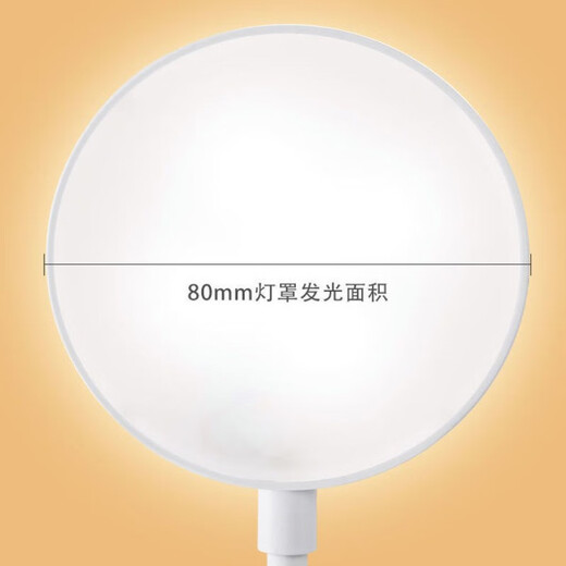 Gaijiang clip-on LED desk lamp rechargeable learning children college student dormitory cute small desk lamp bedroom bed 4000 mAh rechargeable dimmable color adjustment