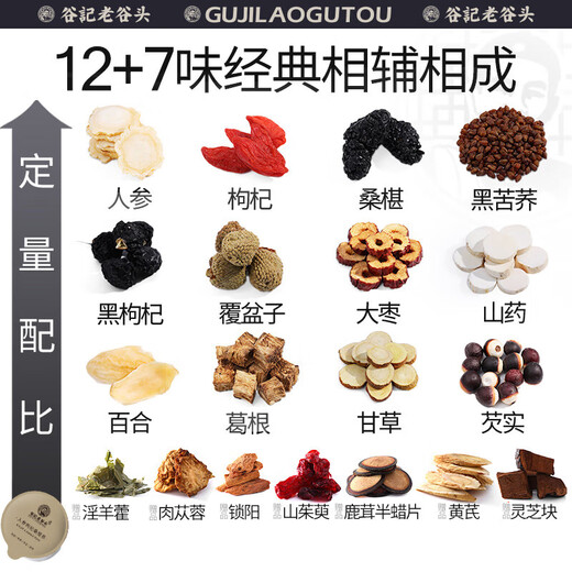 Laogutou Ginseng Wolfberry Mulberres