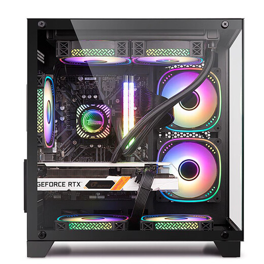 Colorful Sea View Host i5 12600KF/RTX4060Ti 5060TI Black Myth Wukong eSports Game Design Office Computer Host Desktop Assembly Machine with Six 12400F丨16G丨1TB丨4060TI
