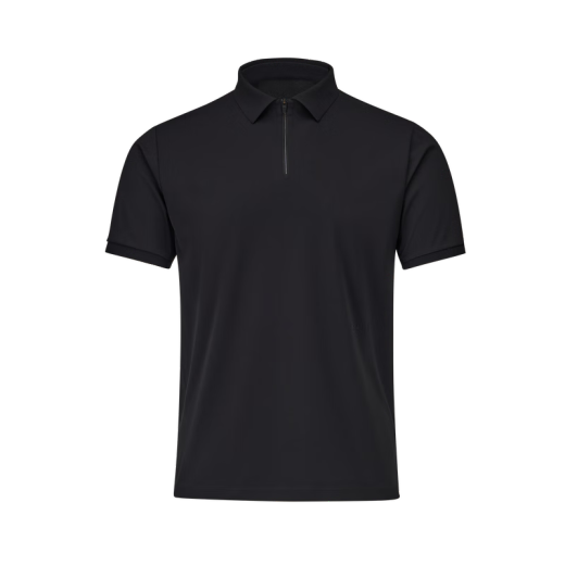 迪桑特（DESCENTE） DUALIS系列 都市通勤 男士 短袖POLO衫 BK-BLACK M (170/92A)