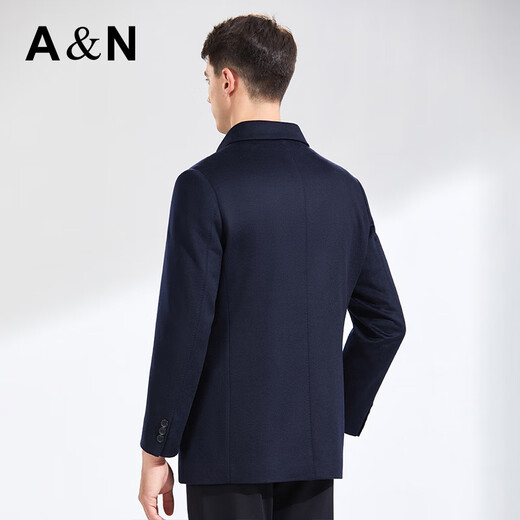 
Antonio [pure cashmere liner/removable] thickened mid-length cashmere wool coat for men's business tweed jacket