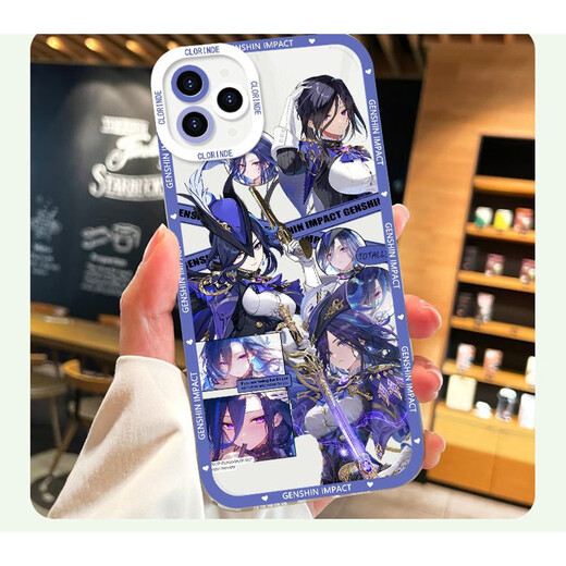 
Xiaomi (MI) Clorinde transparent mobile phone case is suitable for Apple Huawei mate60vivoiQOONeo9OPPO Xiaomi 12 Angel Eye-Q16886- [Apple model-specific model is sent to customer service]