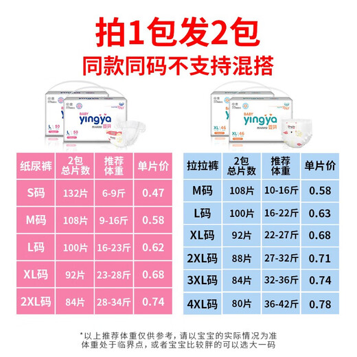 Baby bud ultra-thin breathable diapers for newborn babies, summer dry toddler pants, baby diapers for boys and girls, pull-up pants XXXL size, 2 packs of 84 pieces, 16-18kg