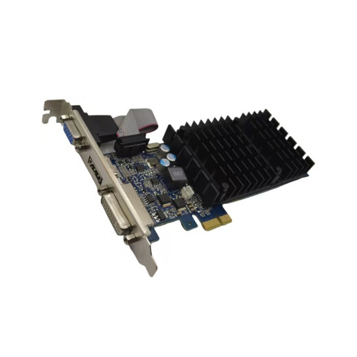 Taita 1U2U промышленного управления сервером PCI-EX1X8 карта ножа для полусвета полная высота gt630/730/740/g210/gtx745 1g2g4g осветляющий машинный офис. Новая графическая карта G210 1G Pci-Ex1 Heatsink