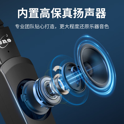 ENO Electric Blower Instrument Электронный саксофон среднего возраста и пожилые новички учатся электрической флейте электронная воздуходувка M2 [черный]