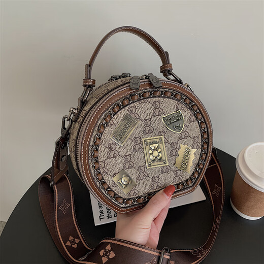 Sac à gâteau rond Siazella nouveau sac à bandoulière haut de gamme