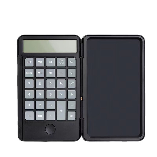 Pinyi Rechargeable Calculator Folding Tablet Business Office Portable Scientific Calculator LCD Tablet Flagship Rose Red