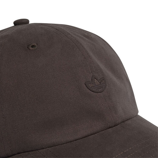 Adidas baseball cap pure cotton sweat-absorbing and sun-absorbing solid color simple and versatile classic Clover series IL4885 OSFM (head and tail reference 58-59)