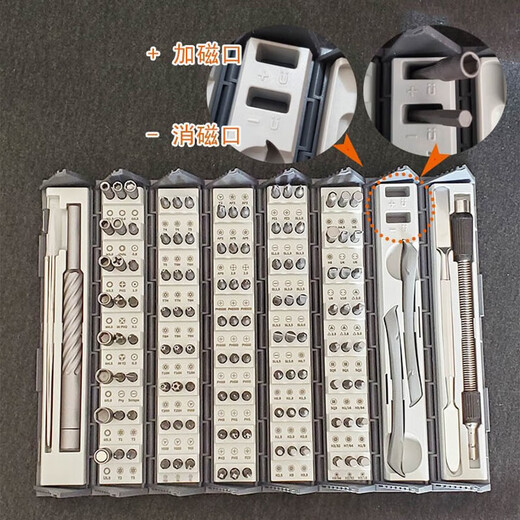 
Fukuoka Tool Precision Screwdriver Combination Set Multi-function Telecommunications Multi-purpose Electronic Repair Set 128 pieces 128-in-one Screw Batch Set FO-9227