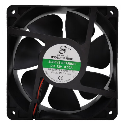 4cm6cm8cm9cm12038变频器8025功放电焊机箱12V散热4010小风扇24V 40*40*10mm/12v