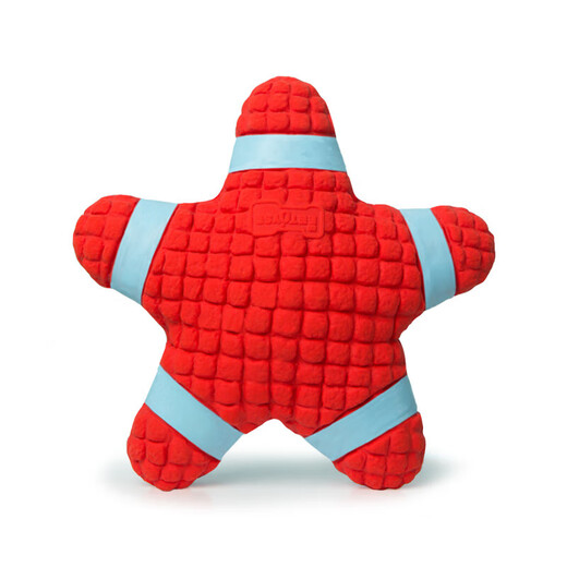 EETOYS Latex Starfish Red Dog Toy Fun Sound Relief Alone Boredom Companion Pet Supplies