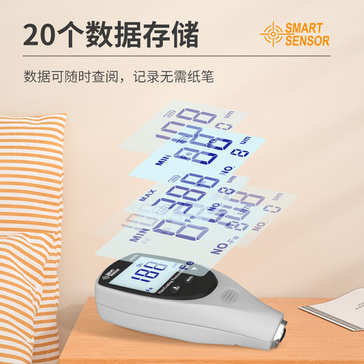 Xima AR932 coating thickness gauge, paint thickness, galvanized layer paint surface detector, automotive paint film meter