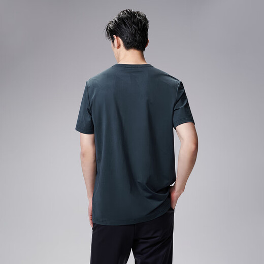 Camiseta de manga corta de Hailan Home para hombres [elásticos] cómodos y transpirables hombres de manga corta en verano
