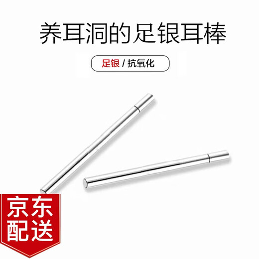Warme Farben pure silver earrings for ear piercing and ear sticks silver earrings women's ear bone needles anti-blocking needles ear sticks earrings birthday gifts for girlfriends a pair of pure white ear sticks