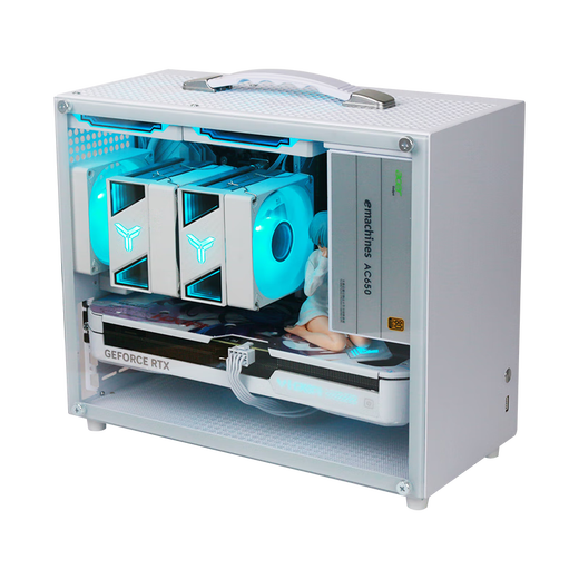 MAXSUN Ultra5 245KF/230F/RTX5070/RTX5060TI/B580/14600KF mini desktop assembly computer host e-sports game live broadcast DIY complete machine configuration three丨U5 230F丨B580