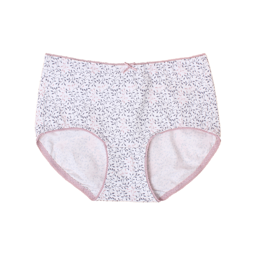 
Butterfly Anfen 4-pack underwear for women, cotton sweet ladies, high waist belly-closing lace shorts for women, 13118 13118 solid color + floral + floral + print XL (2 feet 2-2 feet 4)