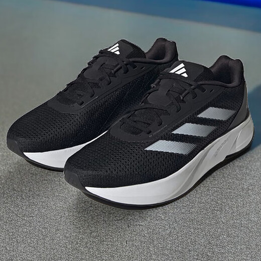 阿迪达斯 （adidas）男鞋 夏季新款轻便透气耐磨休闲舒适低帮黑武士跑步鞋运动鞋 ID9849黑色 42.5