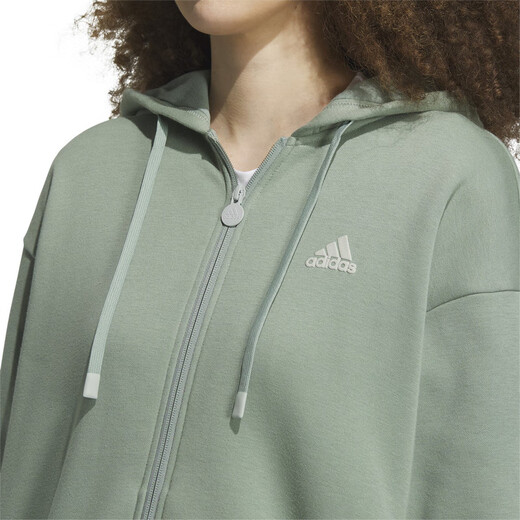 阿迪达斯 （adidas）连帽卫衣女外套2024冬季运动训练服跑步夹克IK9894 IK9894 160/84A/S