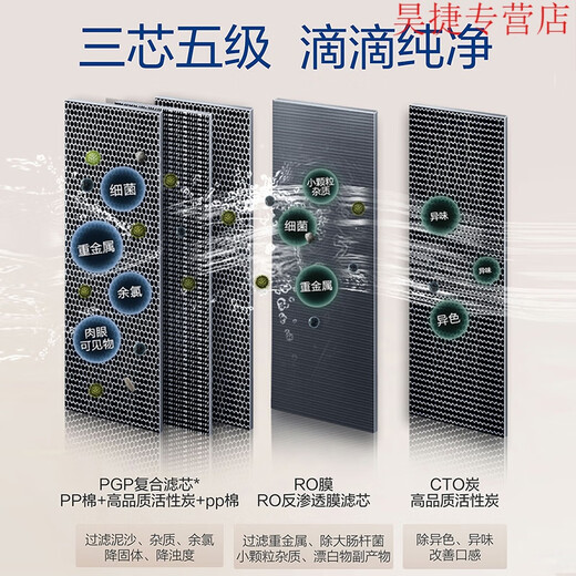 Qinyuan Water Purifier Household Direct Drink Haiwang Series RL6901/6903 Household Direct Drink RO Reverse Osmosis Filtration RL6913 Coded Joint Warranty Pack Installation