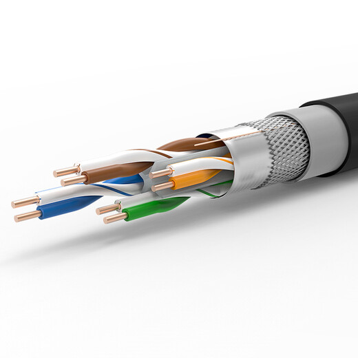 
Akihabara (CHOSEAL) Class 6 dual-shielding network cable, outdoor waterproof cat6 gigabit broadband connection cable can pass Fluke test, outdoor engineering home decoration network cable wiring, outdoor waterproof six dual-shielding network cable QS6167/QS2604 50 meters (volume)