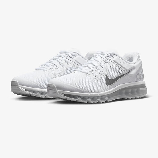 耐克（NIKE）男鞋Air Max 2013 气垫缓震男士跑步鞋 日常舒适健身运动休闲鞋 白色HF4884-100 45