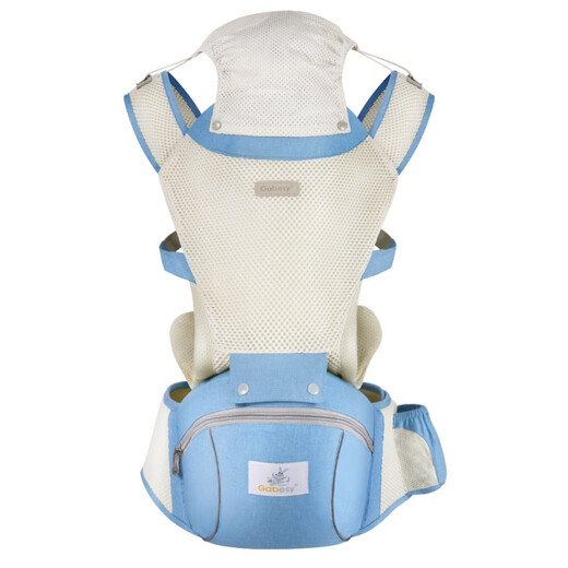 
Jiabeixing multifunctional baby strap summer breathable baby waist stool children's strap maternal and baby supplies gray