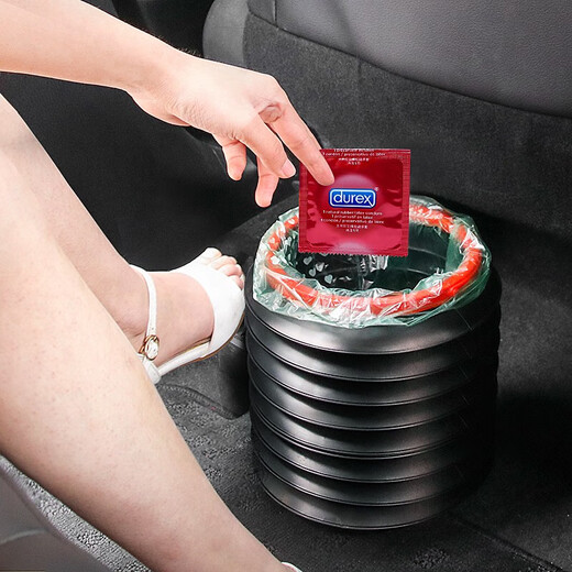 Xiang Daxia CAR PLODING Trash CAN Firora delantera Caja de almacenamiento de automóviles portátiles Caja de almacenamiento interior multipropósito Fila trasera