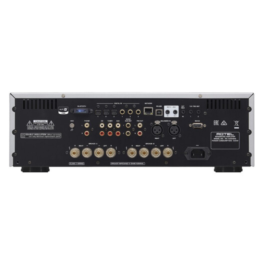 ROTEL路遥 RA-1592MKII 音响 hifi高保真 功放 立体声合并式功率放大器 PC-USB/蓝牙/平衡输入黑色