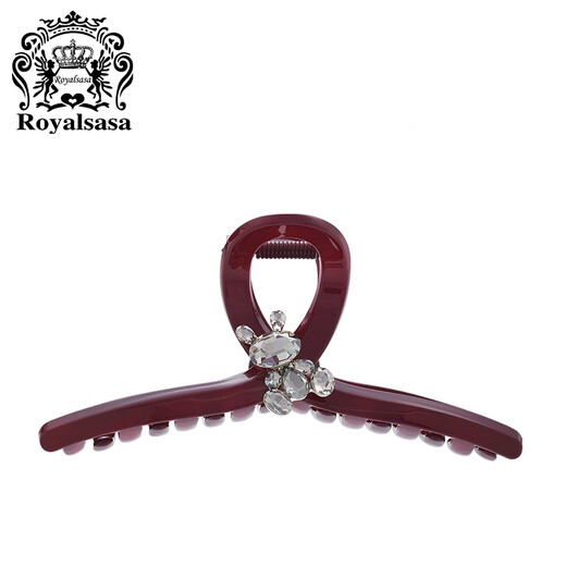 Royal sasa Regalo de Año Nuevo accesorios para el cabello horquilla roja agarrador mariposa niña cola de caballo alta clip de tiburón en la parte posterior de la cabeza lujo ligero