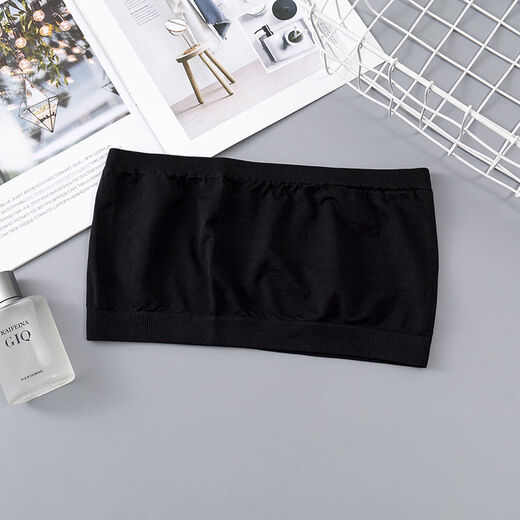 Xin Chen's anti-exposure tube top bra for women, student student's one-piece bra, thin bra, summer, white + white, 2 pieces, one size fits all, 80-140Jin Jin is equal to 0.5 kg