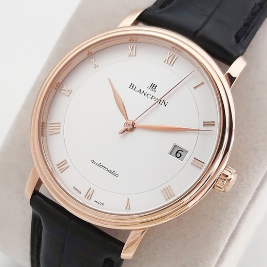 [Second-Hand 99 New] Blancpain Classic-Serie Männer Watch Women's Watch Second-Hand Luxury Watch lächeln