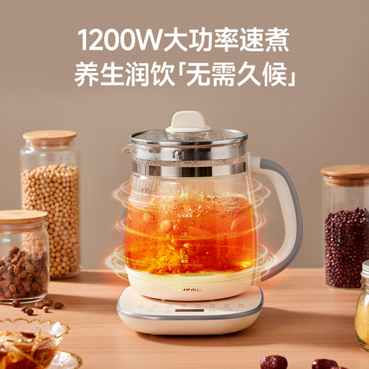 Bear Health Kettle, Tea Kettle, Constant Temperature Kettle, Insulation and Water Boiling Integrated Smart Electric Kettle, Flower Tea Kettle, 24h Insulation, 2L Large Capacity, YSH-D20F3 2L, 16 Large Menu