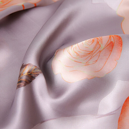 Hangsi Road silk scarf women's scarf mulberry silk scarf outer shawl practical birthday gift for mother and elders Shenyu Luoyan