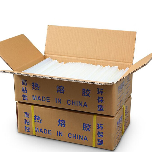 XMSJ透明高粘热熔胶棒手工无用胶条7mm11环保强力电溶大胶枪胶棒 11X2 11X300高粘透明20公斤约695 大
