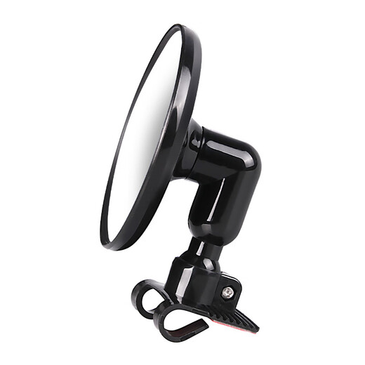 Yu Nianxi coach car assist rearview mirror car reversing small round mirror special supplies coach mirror wide angle auxiliary mirror blind spot secondary mirror medium size 9.7CM black 1
