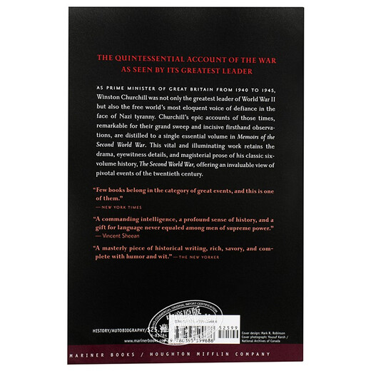Memoirs of the Second World War 英文原版 丘吉尔二战回忆录