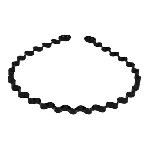 Mays Will headband, trendy men's outing invisible sports headband, boys' back hair and face wash, women's versatile hair bundle, birthday gift, Valentine's Day 21# metal glazed cement gray big wave