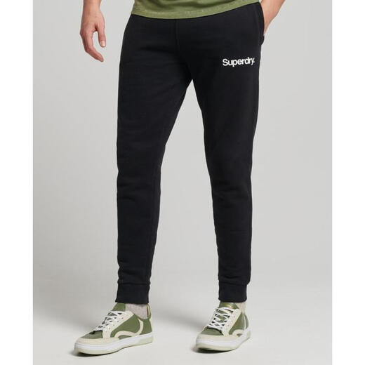 Superdry extremely dry men's sweatpants are comfortable and breathable spring and autumn sports and leisure fashion trend A1061914600212 Black S