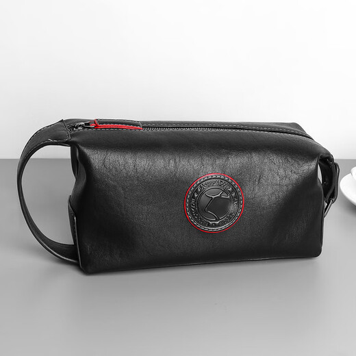 COW men's handbags men's bags trendy personalized clutch bags fashionable casual big shots handbags C-9821 red label