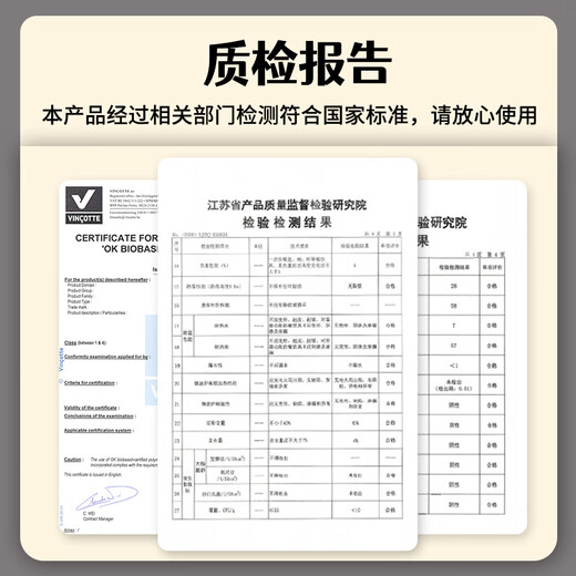 Blue natural disposable plate corn starch paper plate deep plate shallow bowl 6.5 inches * 50 paper plates