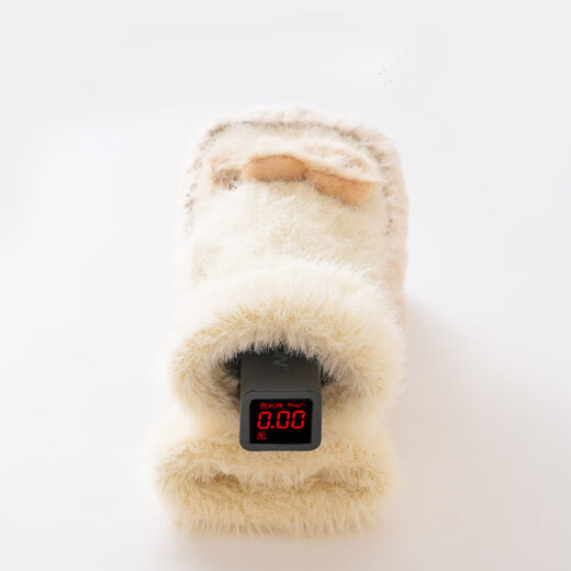 迪尼贝儿（DNBR）24年秋冬婴儿地板袜加厚加绒卡通宝宝防滑学步鞋袜点胶儿童袜保暖 深粉 S脚长10.5-11cm（建议0-6个月）