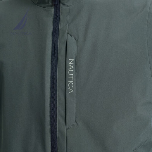 诺帝卡（NAUTICA）【单件直降】男装春夏款防轻溅水商务休闲背心马甲男 石灰0BG(231) XL