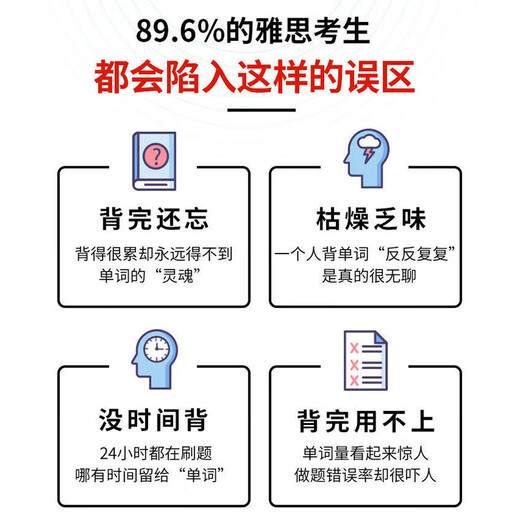IELTS Vocabulary Scripture IELTS Core Words Liu Hongbo Logical Word Group Associative Memory (with QR Code Audio)