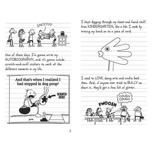 英文原版 小屁孩日记14 Diary of a Wimpy Kid 14: Wrecking Ball 英文分级阅读章节书桥梁书  9-12岁  课外阅读