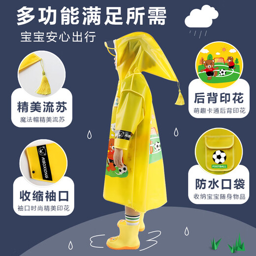 Haofanjie Children's Rainking Kindergarten de 3 a 6 años Botas de lluvia de 3 años.