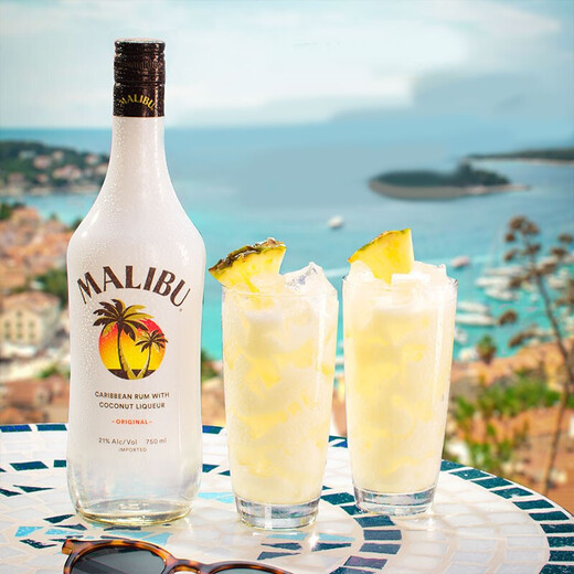 马利宝名企严选 马利宝 Malibu 加勒比椰子朗姆酒进口洋酒 一瓶一码 700mL 1瓶