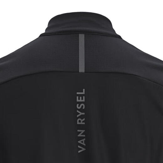 Decathlon Cycling Jersey Men's Autumn and Winter Weatherproof Jacket Cycling Windbreaker Black L 4793159