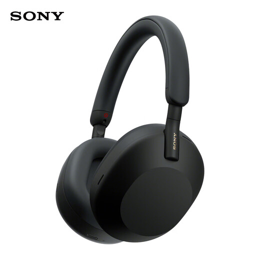 Sony (SONY) WH-1000XM5 Government Subsidy Head-mounted Wireless Noise Canceling Bluetooth Headset AI Intelligent Noise Canceling Black New Year Gift New Year's Day
