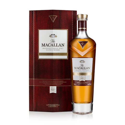 麦卡伦（MACALLAN）苏格兰单一麦芽威士忌酒 洋酒  12/18年雪莉桶 海外原瓶进口 送礼 麦卡伦皓钻2023年 700mL 1瓶 礼盒装